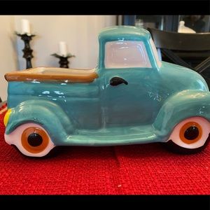 “Robert Stanley” Blue Truck Decor